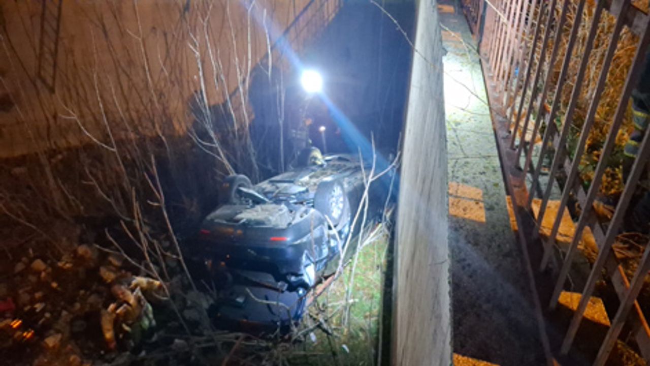 Beypazarı'nda meydana gelen kazada Karı koca yaralandı görseli