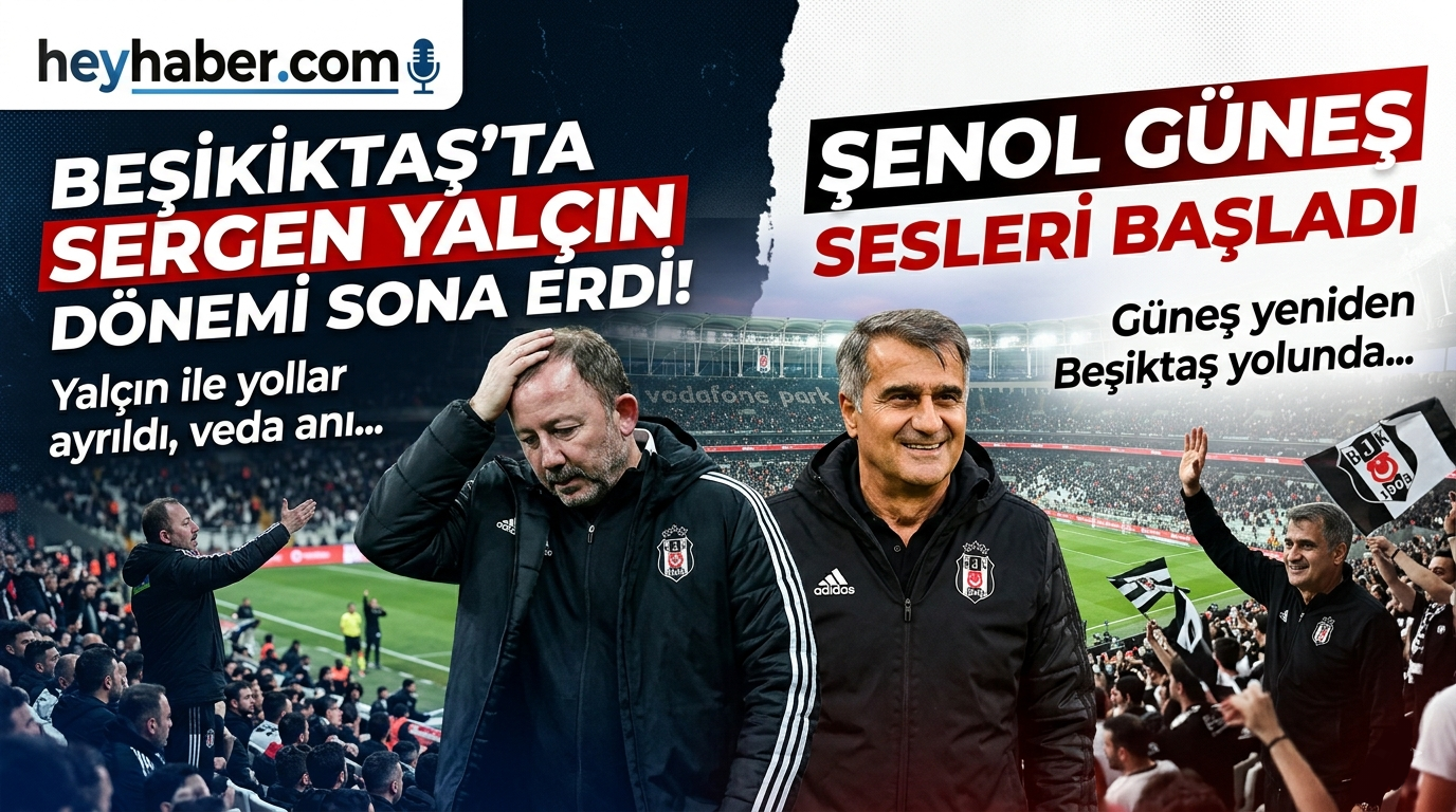 Beşiktaş'ta Sergen Yalçın Dönemi Sona Erdi! Şenol Güneş Sesleri Başladı görseli