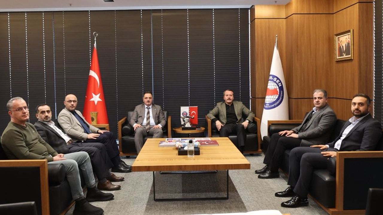 TİMBİR’den Memur-Sen Genel Başkanı Yalçın'a ziyaret görseli