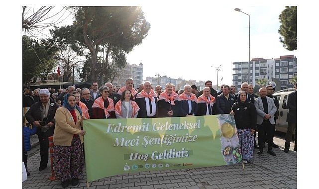 Edremit’te zeytin, emek ve dayanışma MeciŞenliği’nde buluştu görseli
