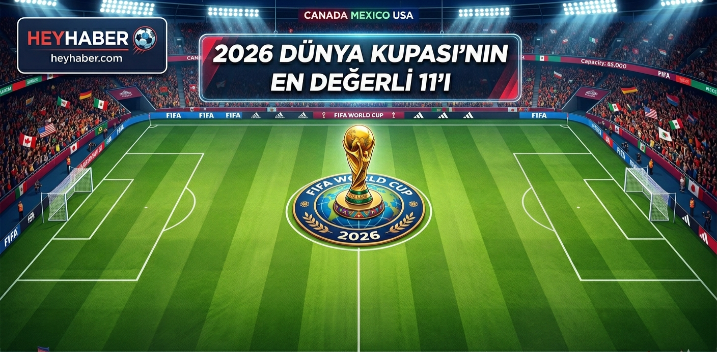 2026 Dünya Kupası'nın En Değerli 11'i görseli