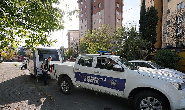 Maltepe sokaklarında karavanlara geçit yok! görseli