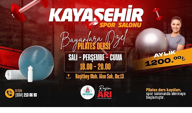 Nevşehir’de Kadınlara Özel Pilates Dersleri Başlıyor görseli