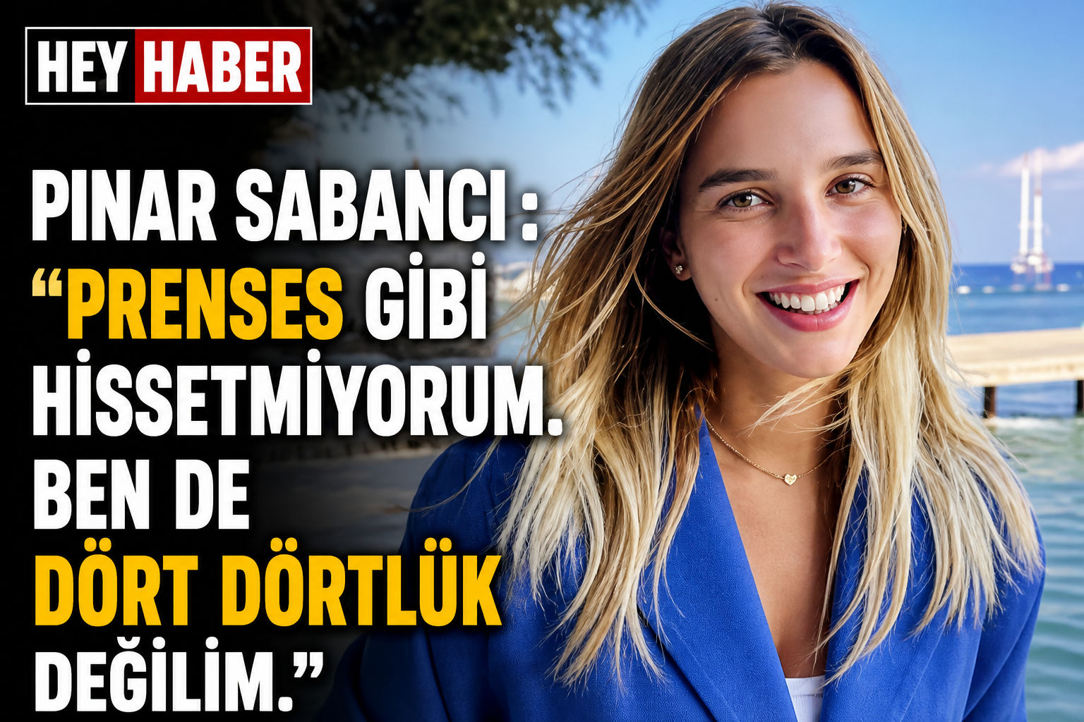 Pınar Sabancı : “Prenses Gibi Hissetmiyorum. Ben de Dört Dörtlük Değilim.” görseli