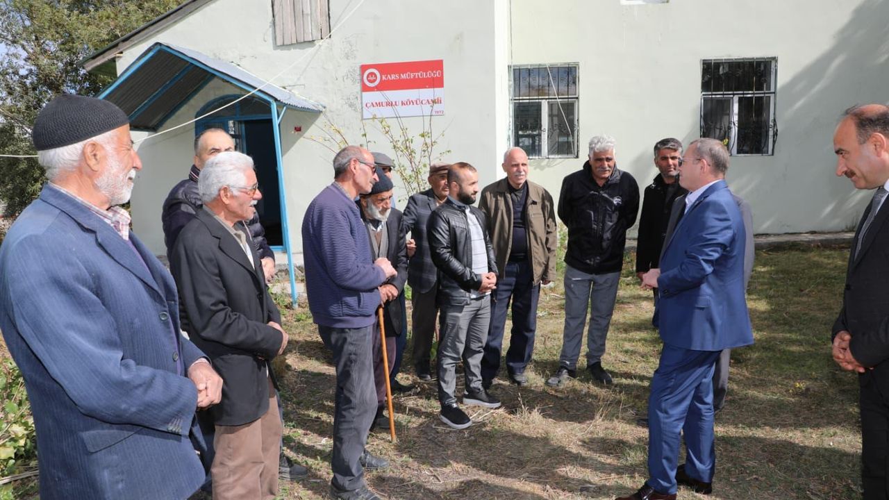 Vali Ziya Polat’tan köy ziyaretleri: Vatandaşlarla buluştu, öğrencilerle oyun oynadı görseli