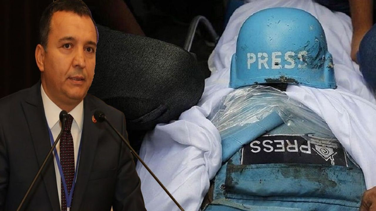 AGC Başkanı İdris Taş’tan Gazze’deki gazeteci ölümlerine tepki görseli