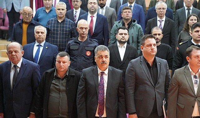 İlçe Afet Müdahale Planları Koordinasyon Toplantısı, Seferihisar’da Vali Yardımcısı İsmail Çorumluoğlu başkanlığında gerçekleştirildi. görseli