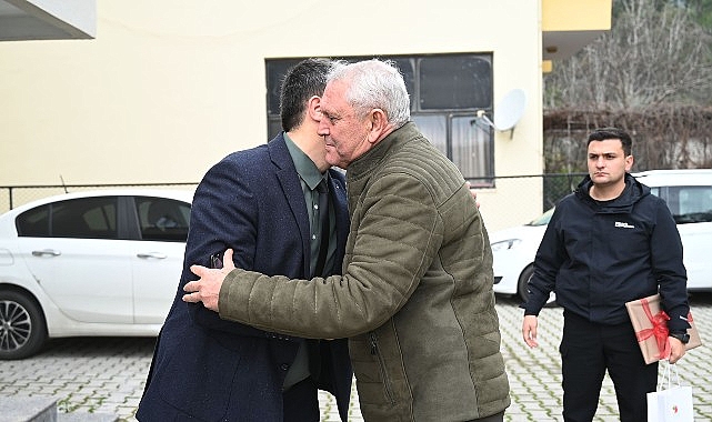 Başkan Topaloğlu’ndan Çelik’e hayırlı olsun ziyareti görseli