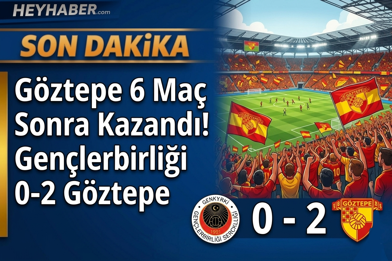 Göztepe 6 Maç Sonra Kazandı! Gençlerbirliği 0-2 Göztepe görseli