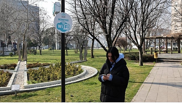 Nilüfer’de ücretsiz internet noktası 40’a ulaştı görseli