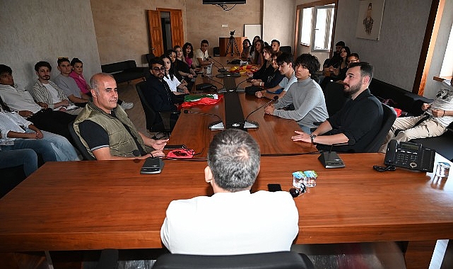 Erasmus öğrencilerinden Kemer Belediyesi’ne ziyaret görseli