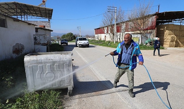 Menderes’te Ot İlaçlamaları Başladı görseli