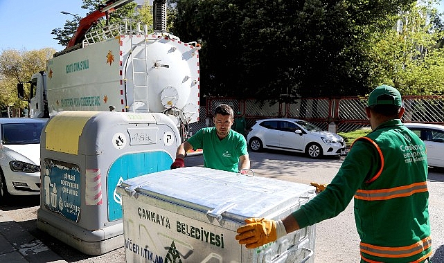 Tertemiz Çankaya için yeni çöp konteynerleri görseli