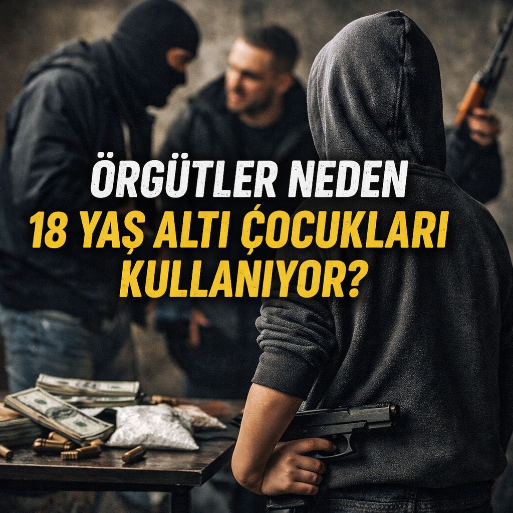 SUÇA SÜRÜKLENEN ÇOCUK GERÇEĞİ: ÖRGÜTLER NEDEN 18 YAŞ ALTI ÇOCUKLARI KULLANIYOR görseli