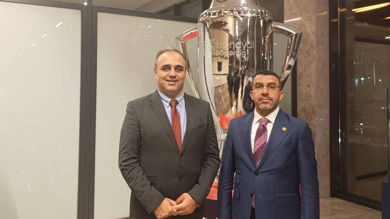 Milletvekili Çalkın’dan TFF’ye ziyaret görseli