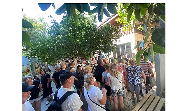 Kültür Evi’ne yoğun ilgi görseli