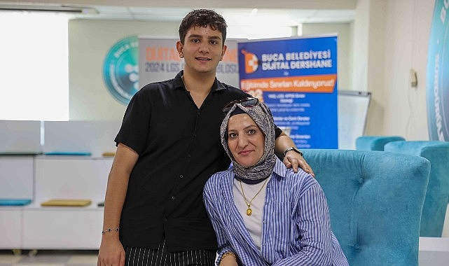 Buca Belediyesi Dijital Dershane başarının adresi oldu görseli