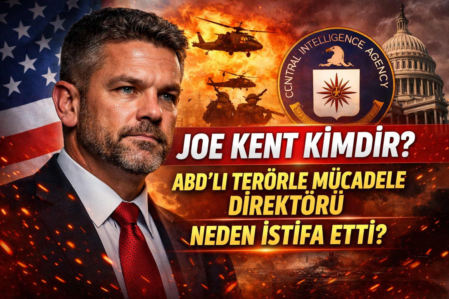 Joe Kent Kimdir? ABD’li Terörle Mücadele Direktörü Neden İstifa Etti görseli