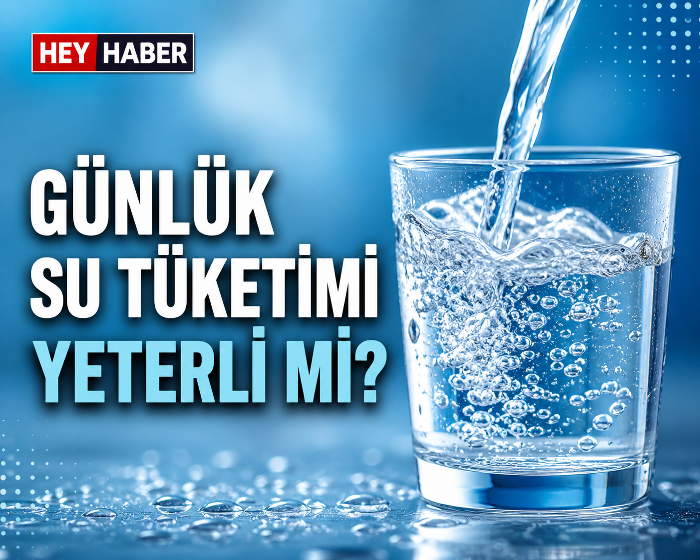 GÜNLÜK SU TÜKETİMİ YETERLİ Mİ? görseli