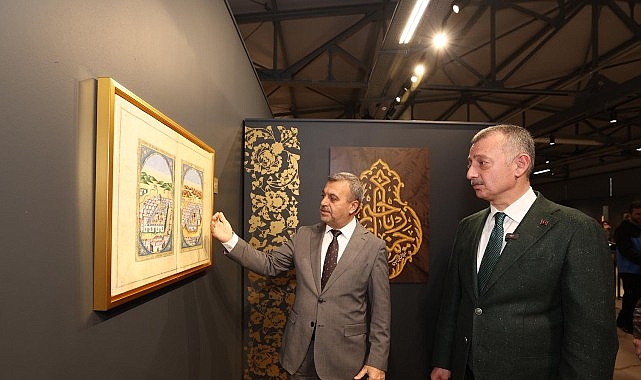 Mukaddes Emanetler ve Ramazaniyyeler Sergisi açıldı görseli