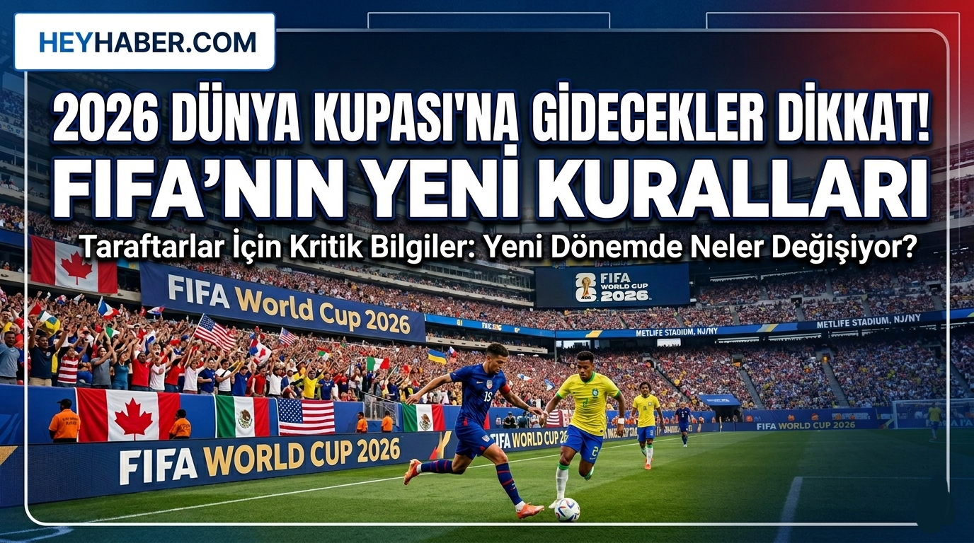 2026 Dünya Kupası'na Gidecekler Dikkat! FIFA'nın Yeni Kuralları görseli