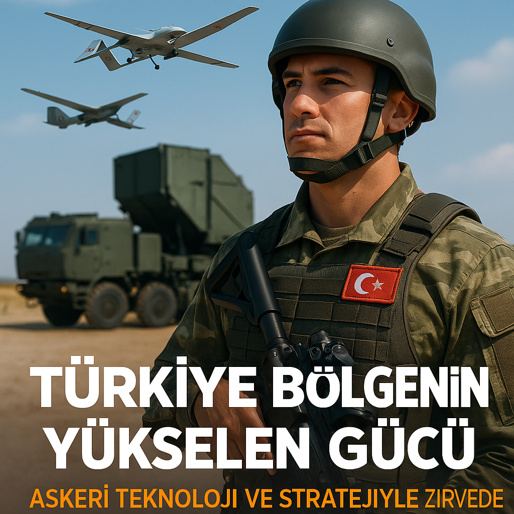 Türkiye Bölgenin Yükselen Gücü: Askerî Teknoloji ve Stratejiyle Zirvede görseli