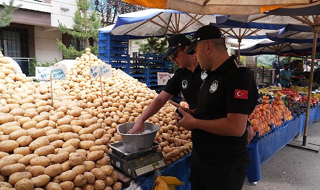 Keçiören'de semt pazarlarına sıkı denetim görseli