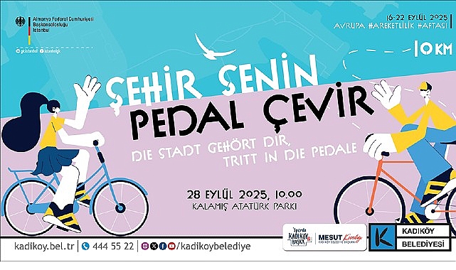 Kadıköy’de “Şehir Senin, Pedal Çevir” Etkinliği görseli