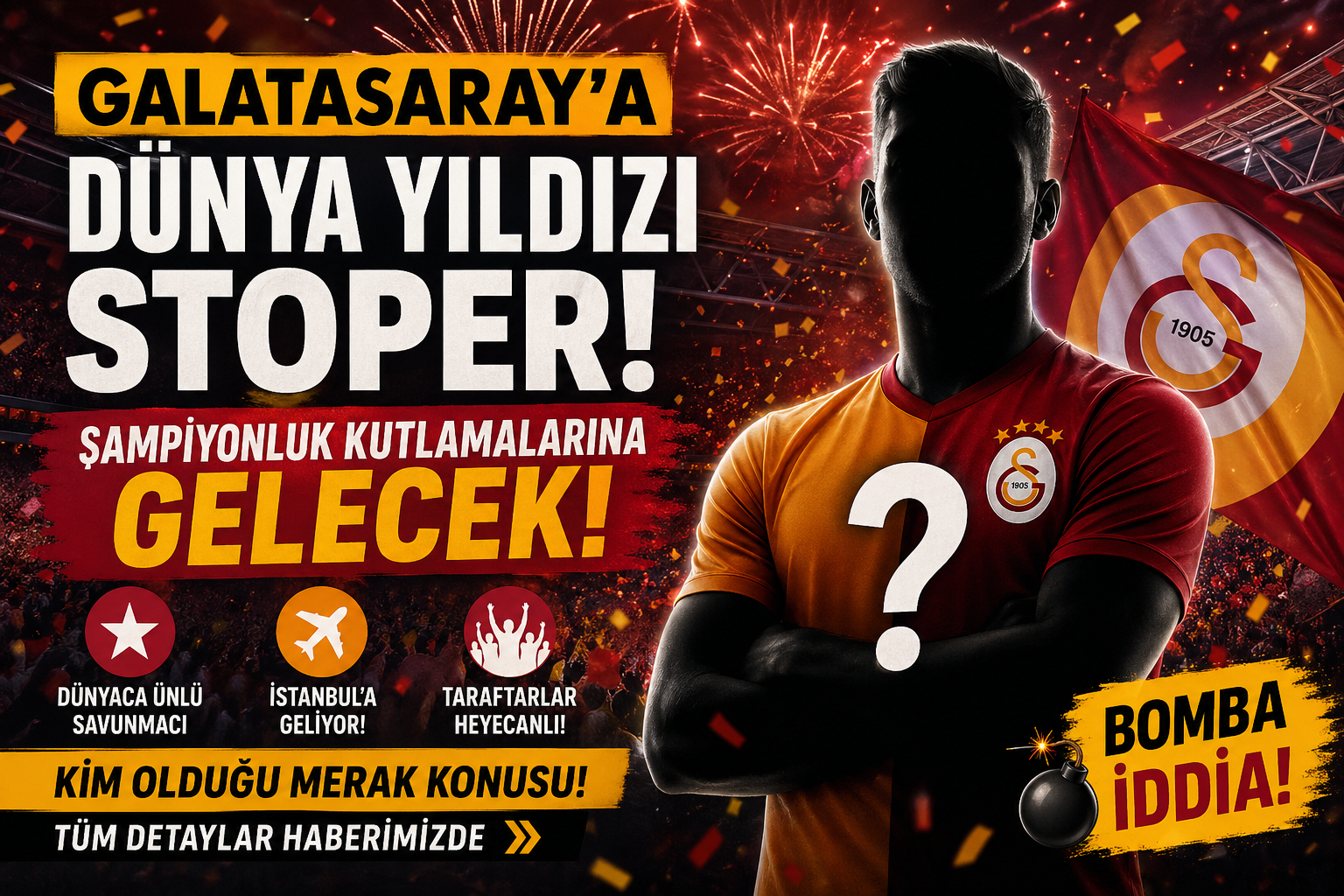 Galatasaray’da Şampiyonluk Kutlamasına Dünya Yıldızı Sürprizi! görseli