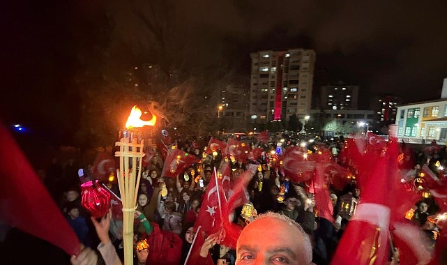 Canik'te Ramazan'ın Gelişi Fener Alayıyla Karşılandı görseli