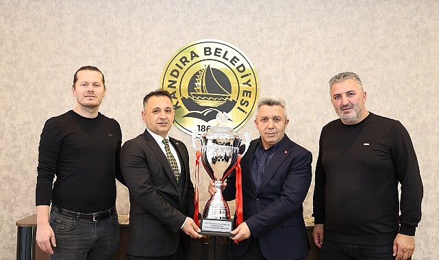 Şampiyondan Belediye Başkanı Ölmez’e Ziyaret görseli