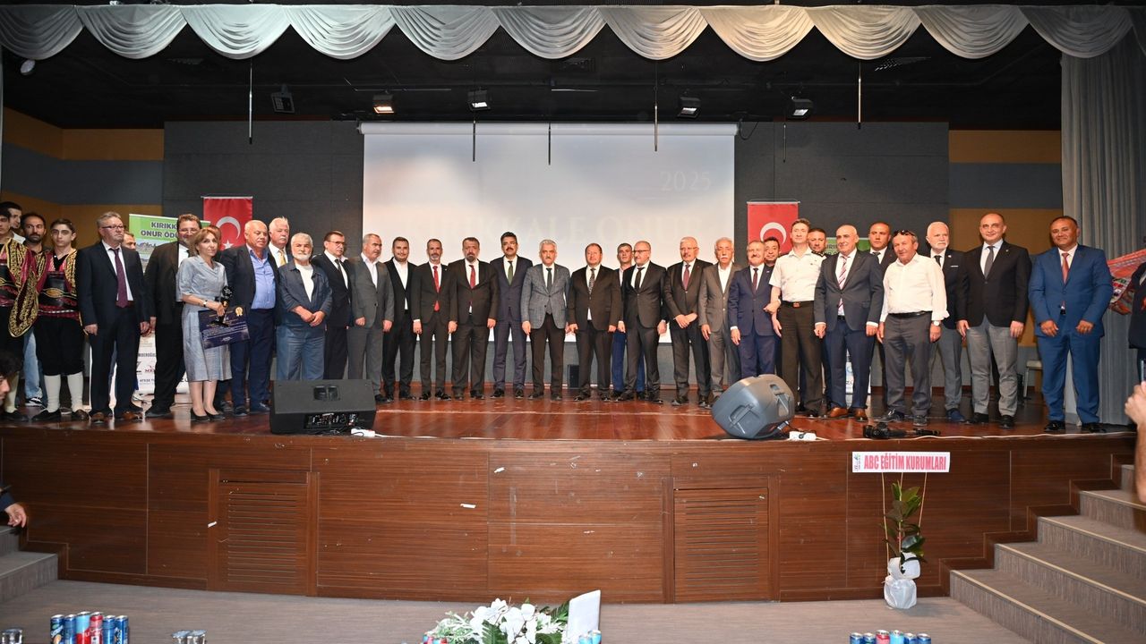 Kırıkkale Onur Ödülleri Sahiplerini Buldu görseli