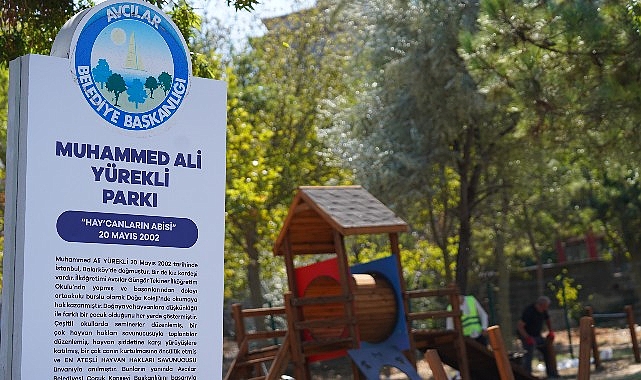 Avcılar’ın tek köpek oyun parkı yenilendi görseli