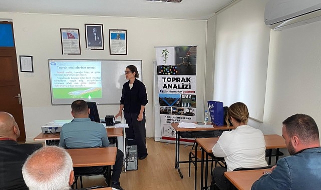 Büyükşehir’de tarımsal eğitimler sürüyor görseli