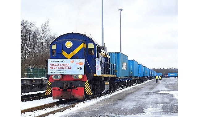 FESCO, Çin'den St. Petersburg'a İlk Doğrudan Tren Seferini Başlattı görseli