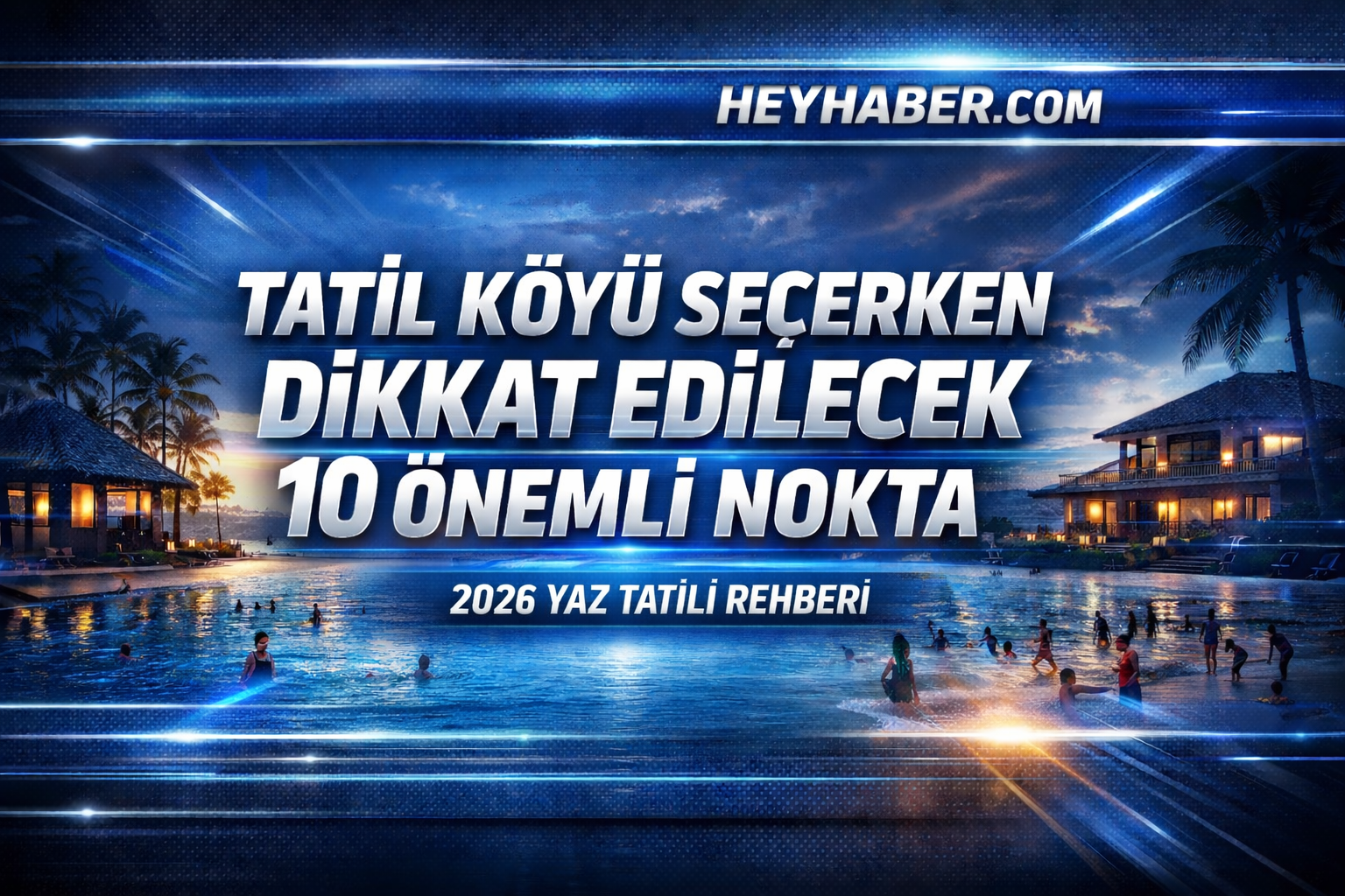 Tatil Köyü Seçerken Dikkat Edilecek 10 Önemli Nokta: 2026 Yaz Tatili Rehberi görseli