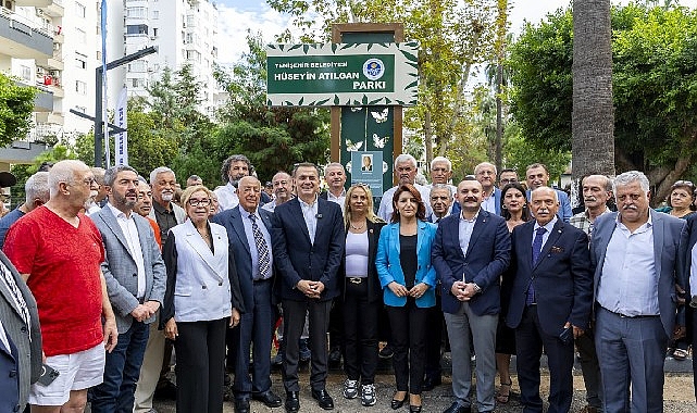 Hüseyin Atılgan’ın ismi Yenişehir’de parka verildi görseli