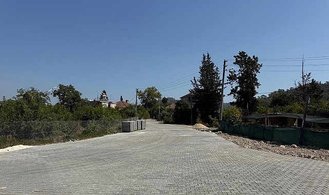 Kemer’de altyapı çalışmaları devam ediyor görseli