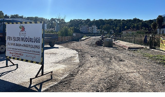 Çamyuva’da altyapı çalışmaları görseli