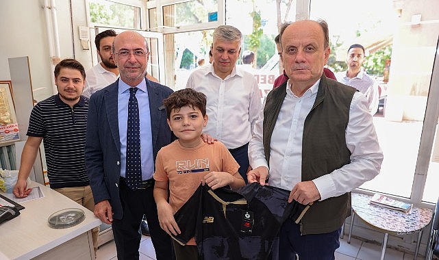 Başkan Pekyatırmacı ve Milletvekili Baykan’dan Esnaf Ziyareti görseli