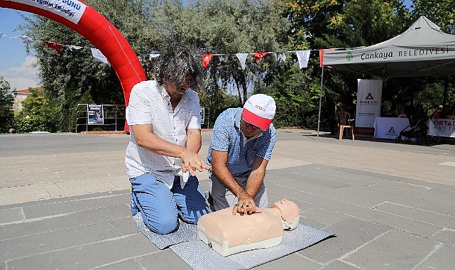 Dünya İlk Yardım Günü'nde farkındalık eğitimi görseli