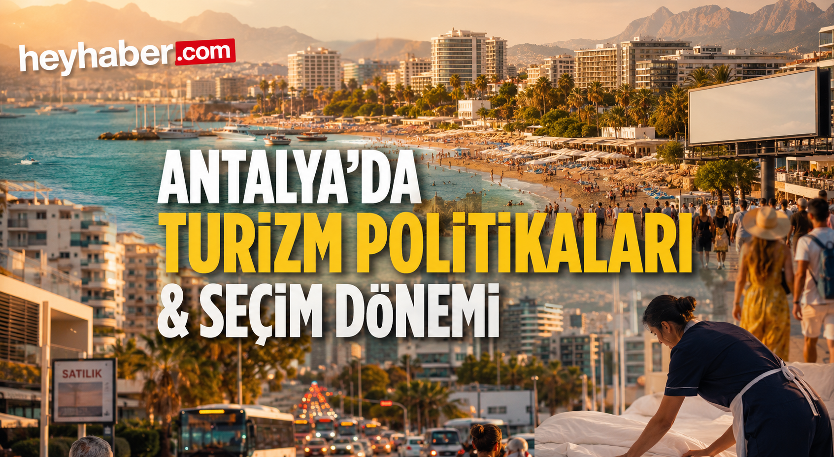 Antalya’da Turizm Politikaları Yarışıyor görseli