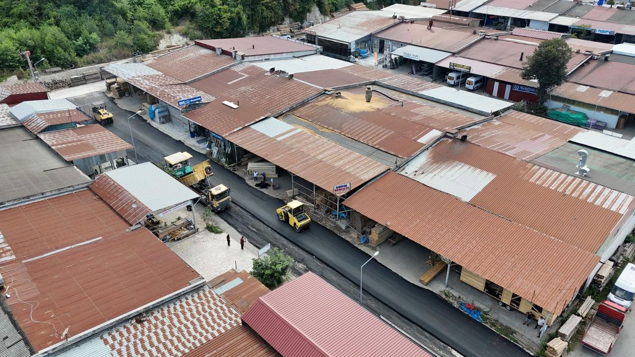 Fatsa Büyük Sanayi Sitesi’nde toz toprak çilesi sona eriyor görseli