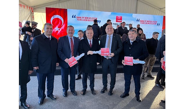 TBB’den Milas Belediyesi’ne Paletli Ekskavatör Hibesi görseli