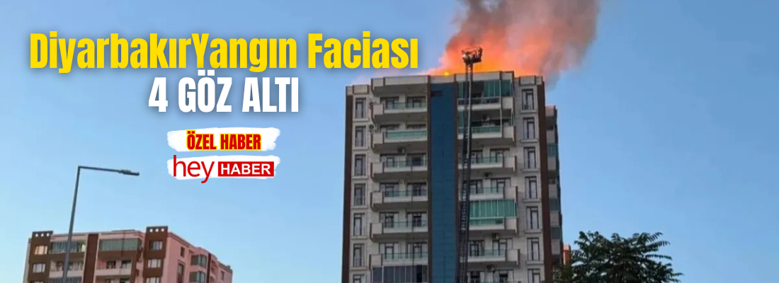 Diyarbakır’daki Yangın Faciasında Dört Gözaltı: Sorumlular Aranıyor görseli