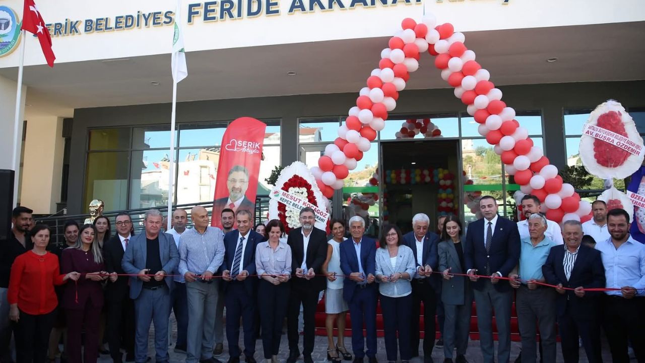 Serik‘de eğitime destek görseli