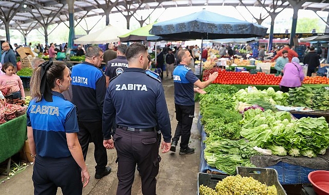 Buca Belediyesi’nden pazar yerlerinde denetim görseli
