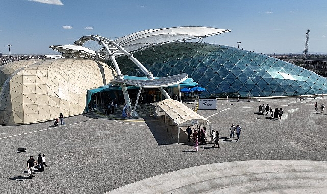 Konya Tropikal Kelebek Bahçesi ziyaretçilerin gözdesi olmaya devam ediyor görseli
