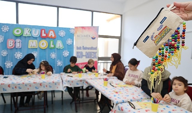 Minik KO-MEK’liler “Okula Bi’ Mola”da buluştu görseli
