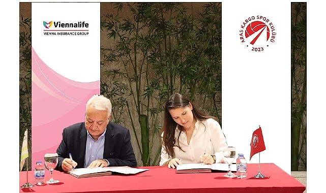 Aras Kargo Kadın Voleybol Takımı’nın Resmi Sponsoru Viennalife Oldu görseli